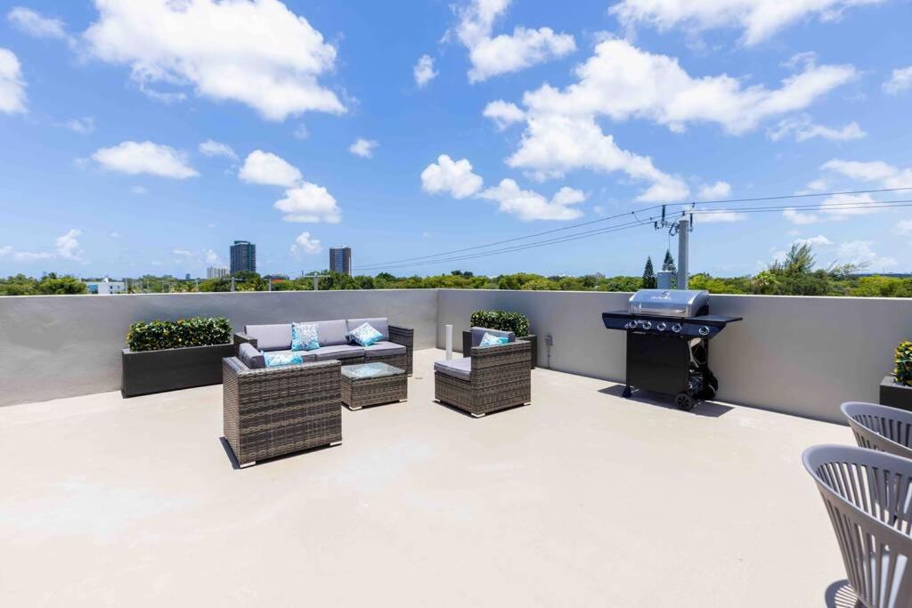 Huge 4 Bedroom Townhouse W/ Private Rooftop & Bbq Miami Luaran gambar